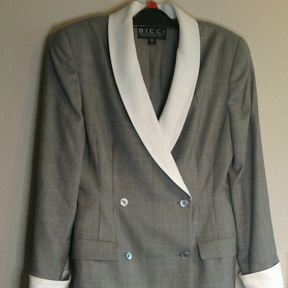 Stunning Vintage Bicci Florine Wachter Jacket/Pencil dress size 6